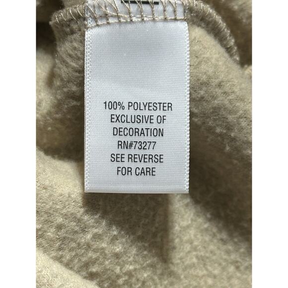 Vtg Womens XL Sweater Zip Snowflakes Cardinals Birds Cozy Winter Cottagecore - Picture 10 of 11